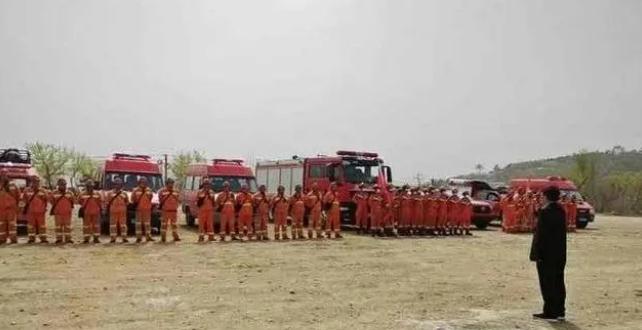 濟南南部山區(qū)開展森林防火應急演練