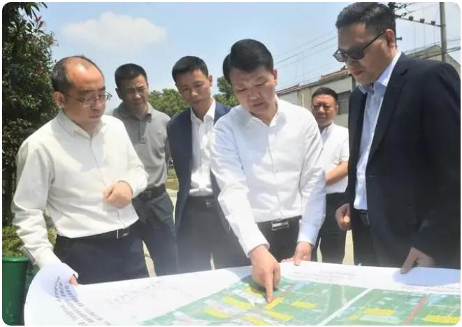 向斌巡查河、湖、林暨檢查防汛備汛工作